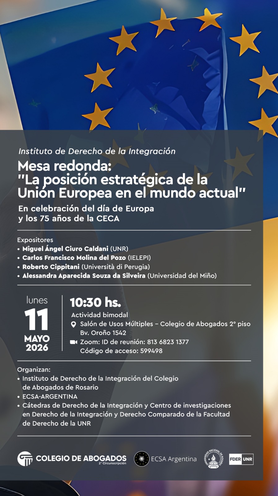 La posición estratégica de la Unión Europea en el mundo actual - 11/05/2026