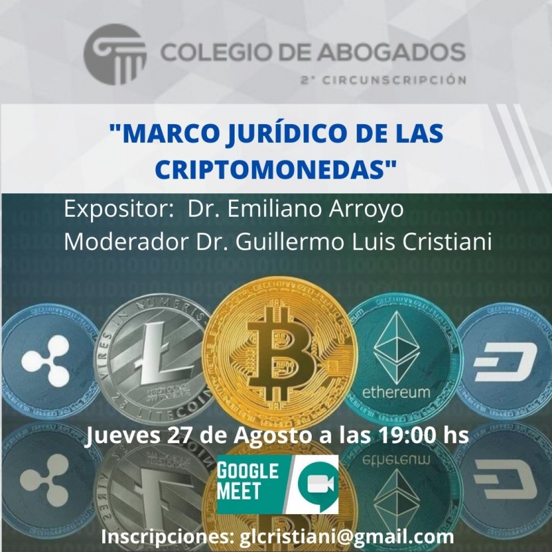 Marco jurídico de las criptomonedas